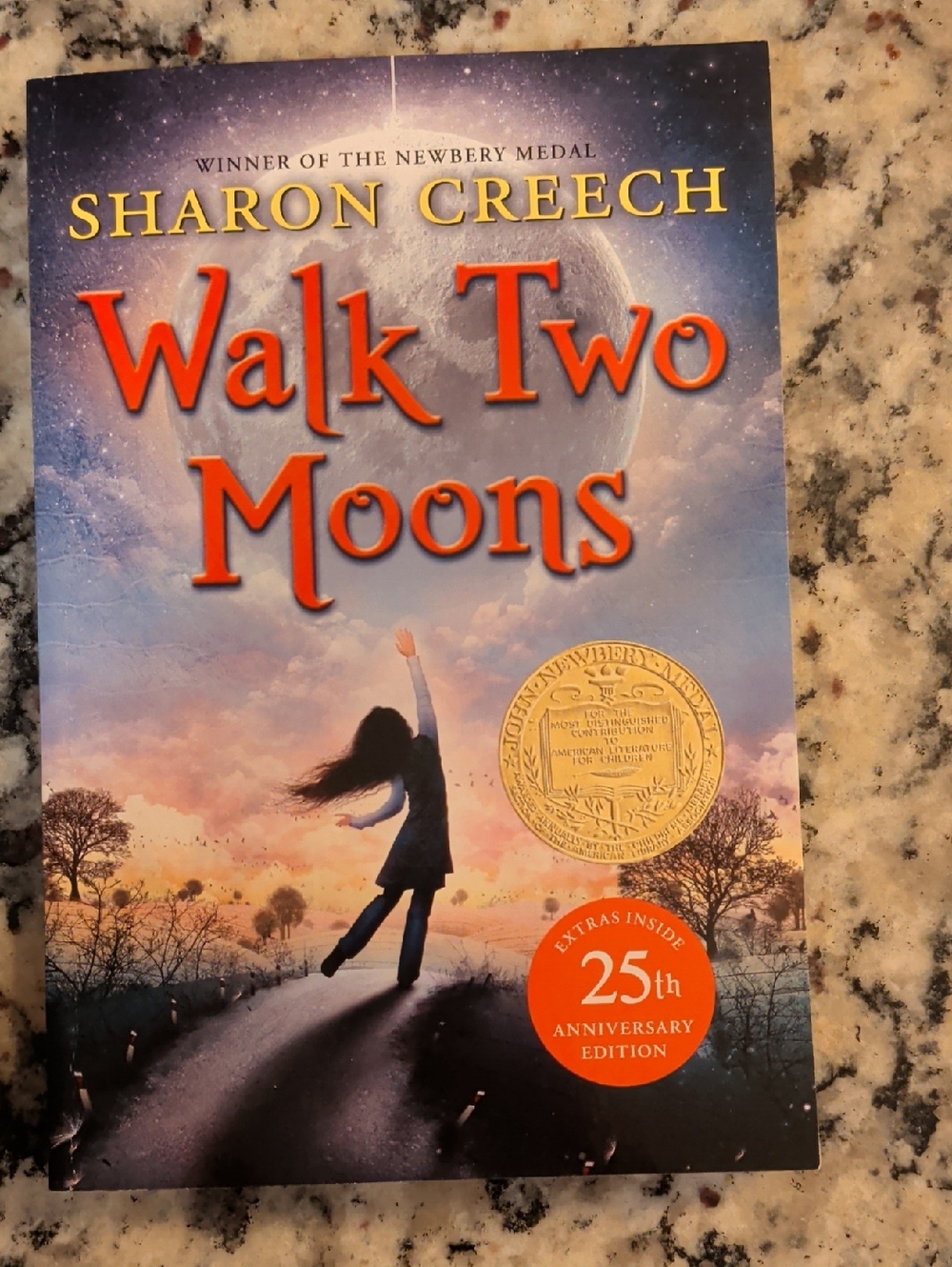 Harper Walk Two Moons Blue Orange Cover Book